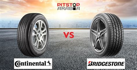 Bridgestone vs. Continental Tyre Comparison .
